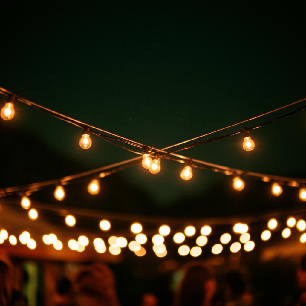 String lights at Area 51